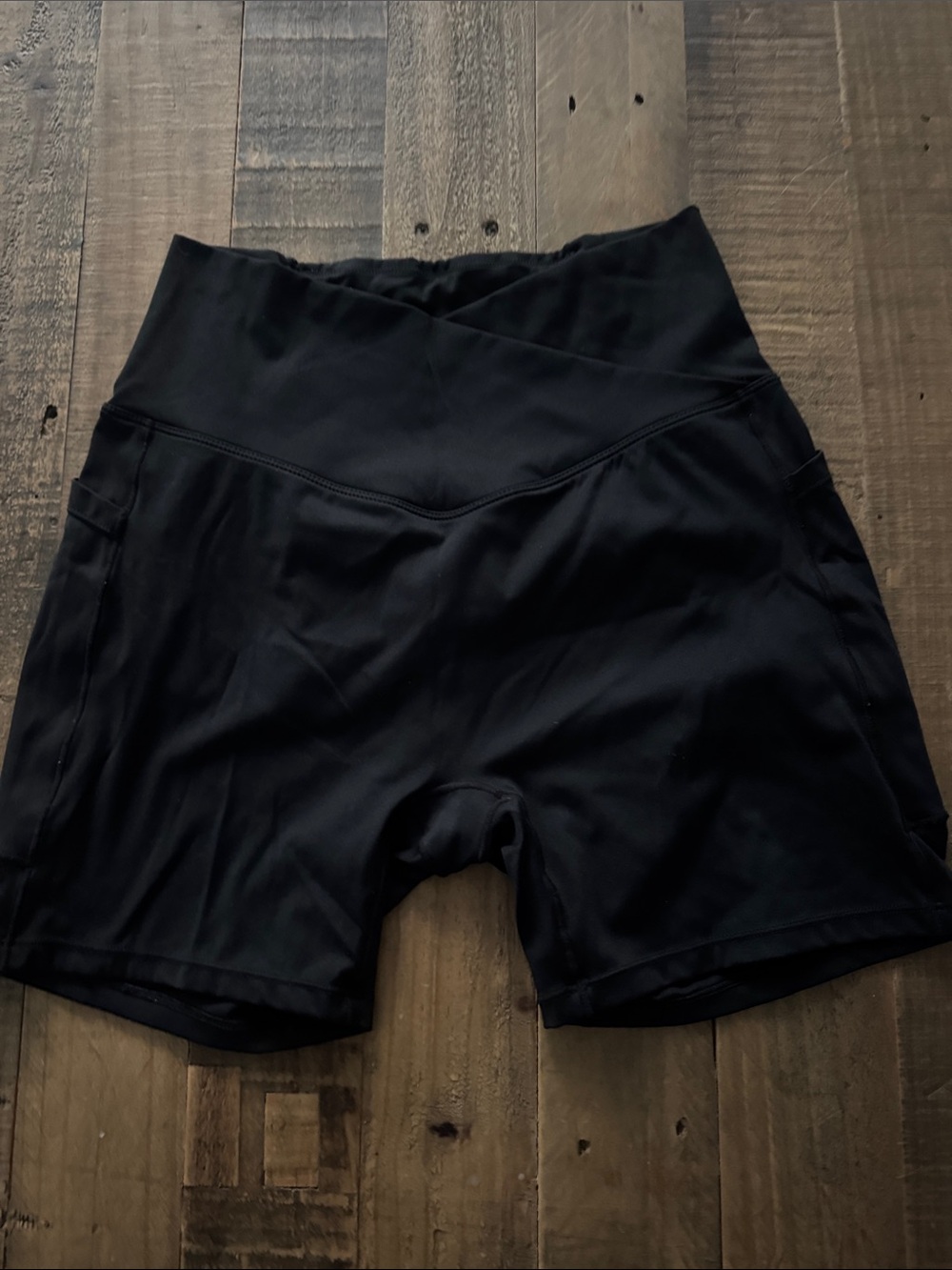 HALARA Black Athletic Bike Shorts